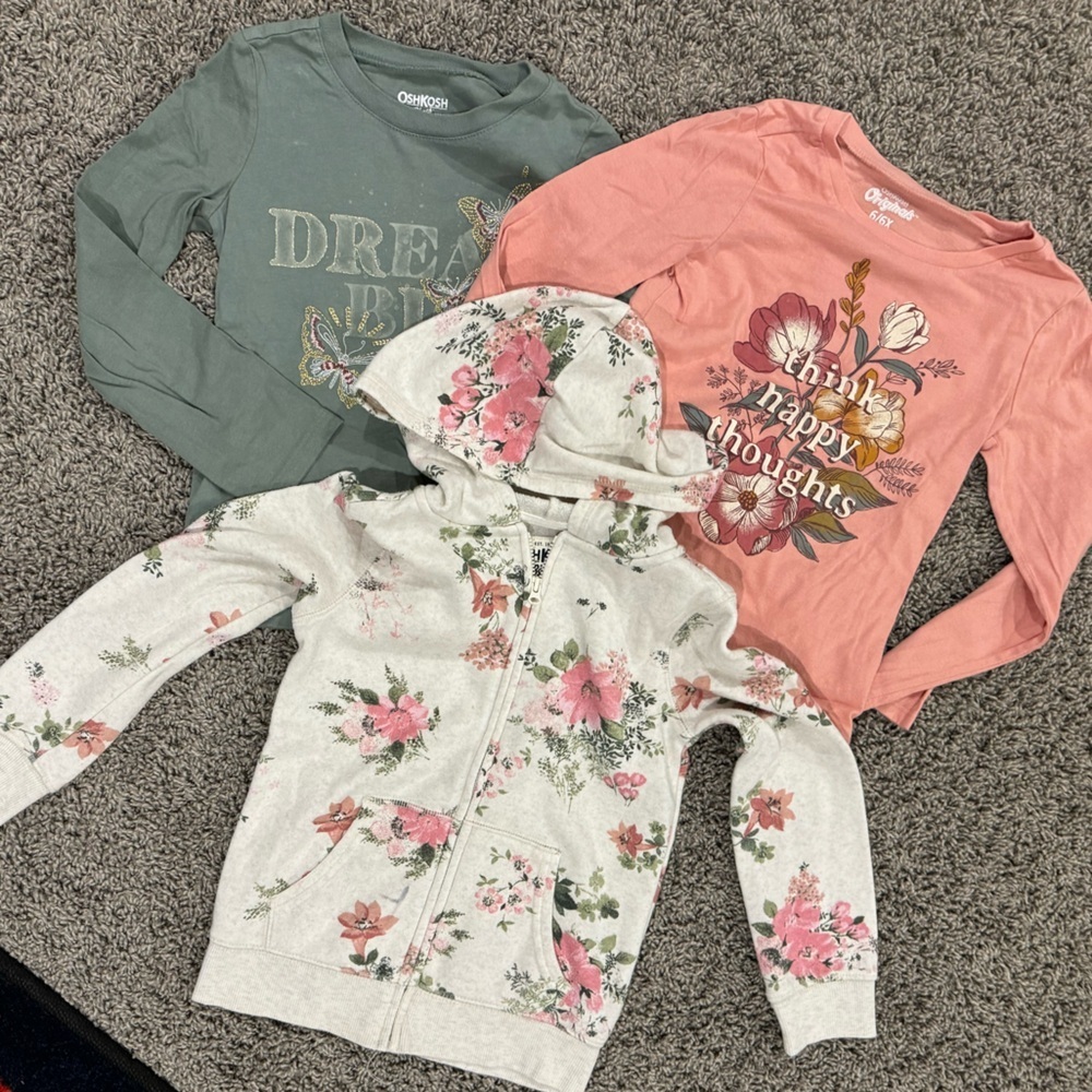 Girls OshKosh Fall bundle, size 5-6 - Picture 8 of 10
